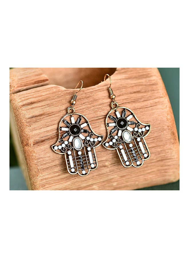 J&J 925 Sterling Silver Hollow Art Style Earrings  - Image 3