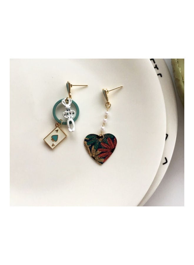 جونسون آند جونسون أقراط متدلية بتصميم على شكل قلب - Image 5