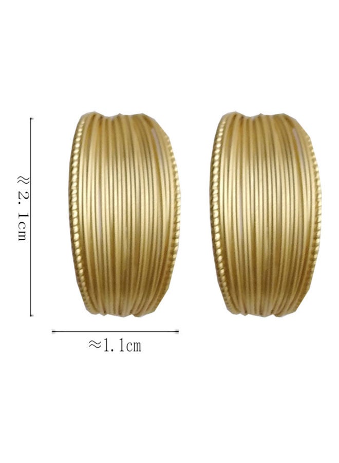 J&J European C Shape Art Retro Feeling Stud  - Image 2