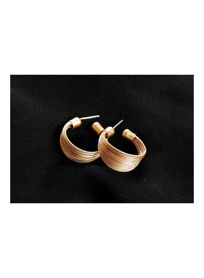 J&J European C Shape Art Retro Feeling Stud  - Image 4