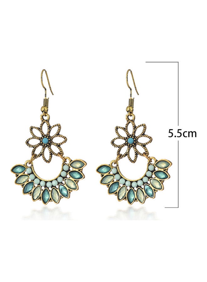 J&J 925 Sterling Silver Rhinestone Inlaid Earrings - Image 2