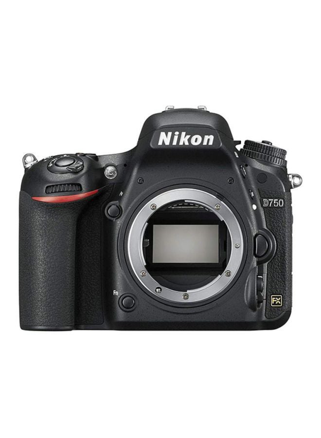 Nikon - D750 DSLR Body 24.3MP With Built-in Wi-Fi - Image 1