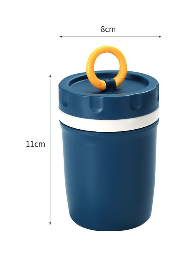 Generic 300ML Double Plastic Soup Cup blue 11*8cm 