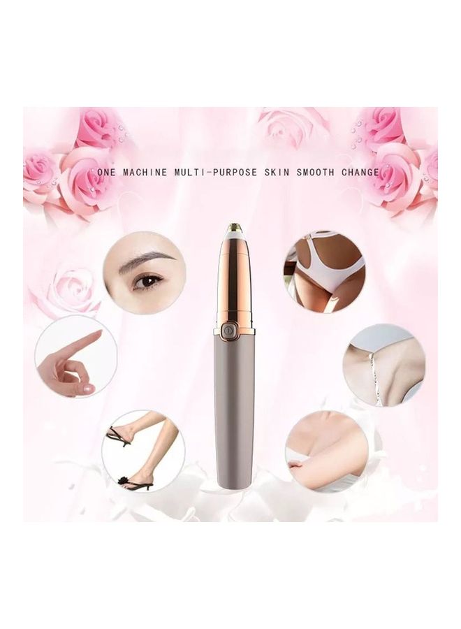 Electric Eyebrow Trimmer Tool Rose Gold 18.9x9.2x3.8cm - Image 3