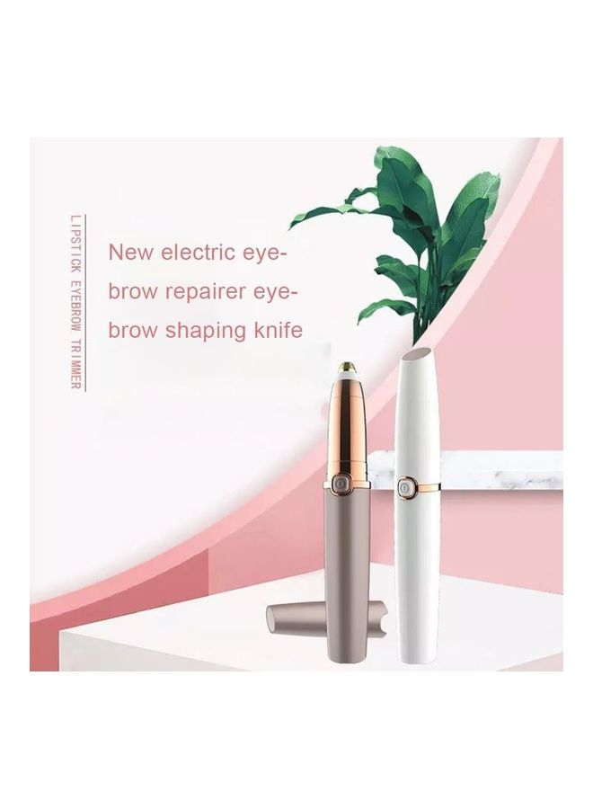 Electric Eyebrow Trimmer Tool Rose Gold 18.9x9.2x3.8cm - Image 4