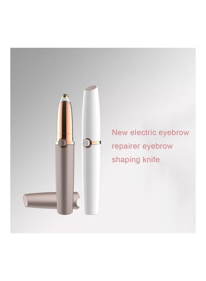 Electric Eyebrow Trimmer Tool Rose Gold 18.9x9.2x3.8cm - Image 5
