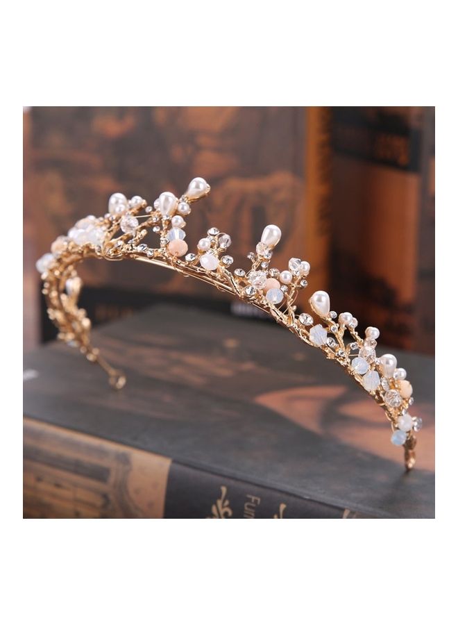 Generic Bride Pearl Handmade golden 28 X 3.5 X 3.5cm  - Image 1