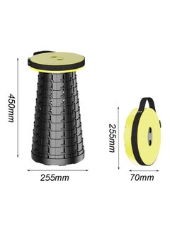 Generic Portable Retractable Stool Outdoor Safe Stable Folding 30x10x5cm  - Image 5