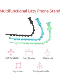 Generic Multifunctional Lazy Phone Holder Green  - Image 2
