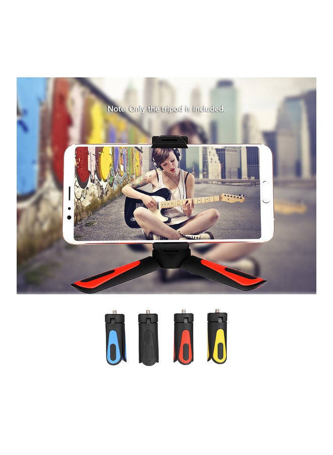 Portable Foldable Tripod Stand Blue/Black
