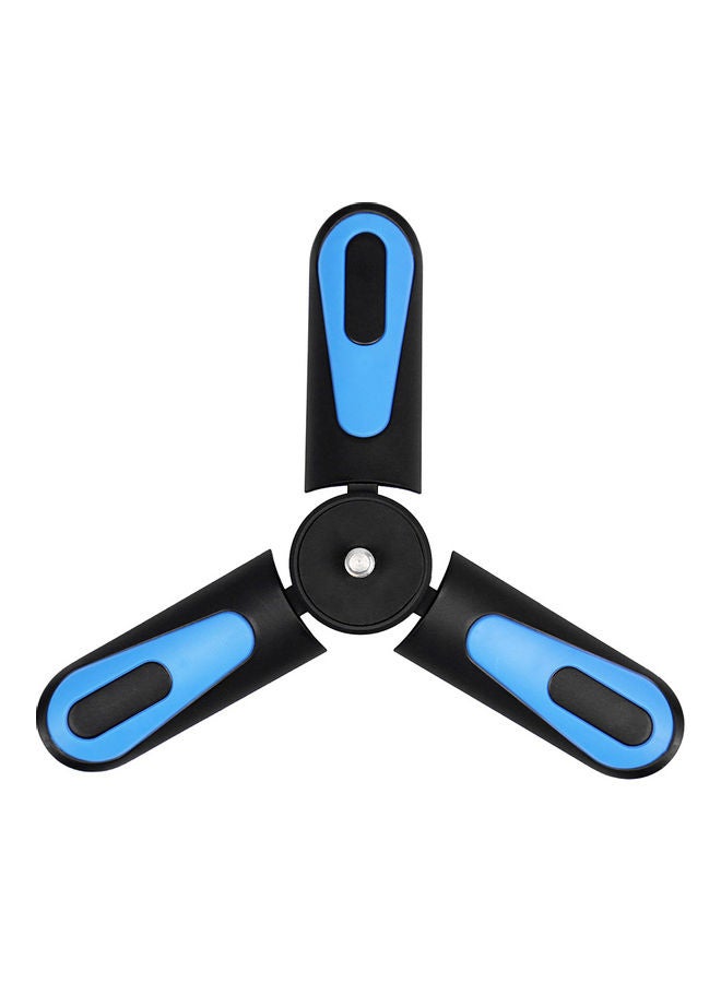 Portable Foldable Tripod Stand Blue/Black