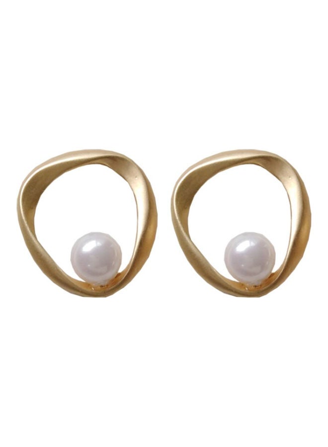 J&J Aesthetic Pearl Stud Earrings  - Image 1