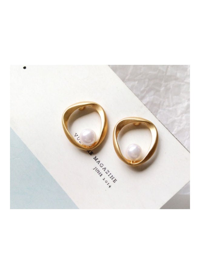 J&J Aesthetic Pearl Stud Earrings  - Image 2