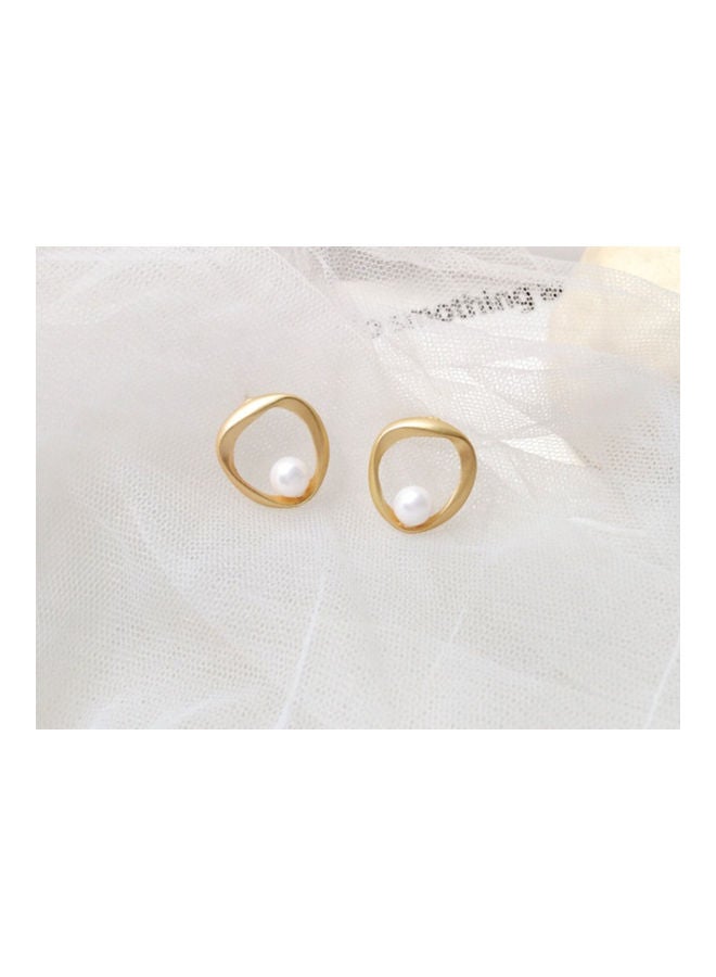J&J Aesthetic Pearl Stud Earrings  - Image 3
