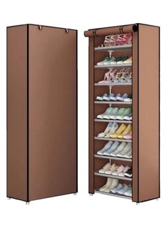 10 layer Shoe Cabinet Rack Multicolour 60x30x160cm - v1609839291/N43432990A_2