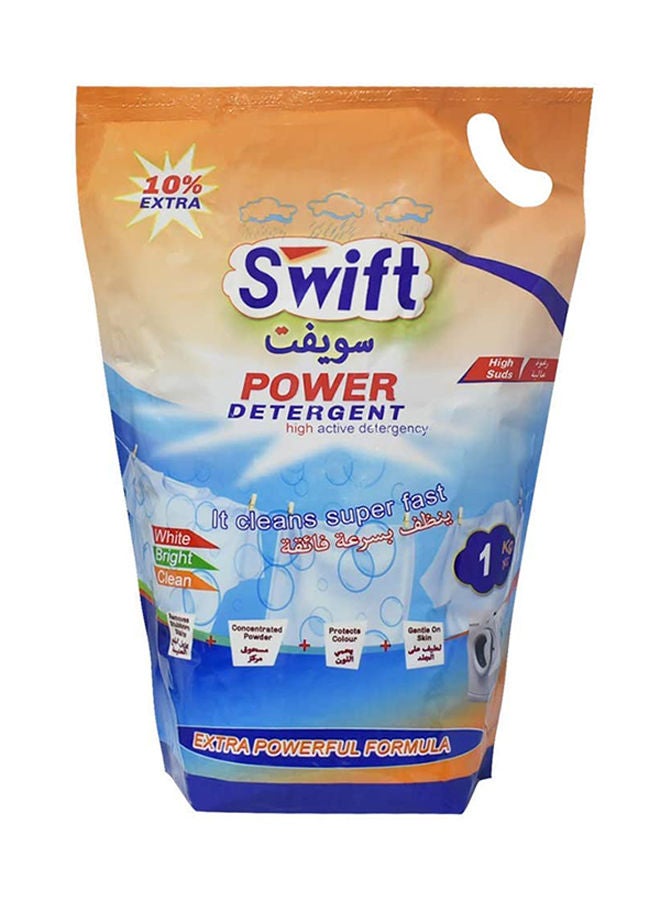 Swift Washing Powder And Power Detergent 1kg 