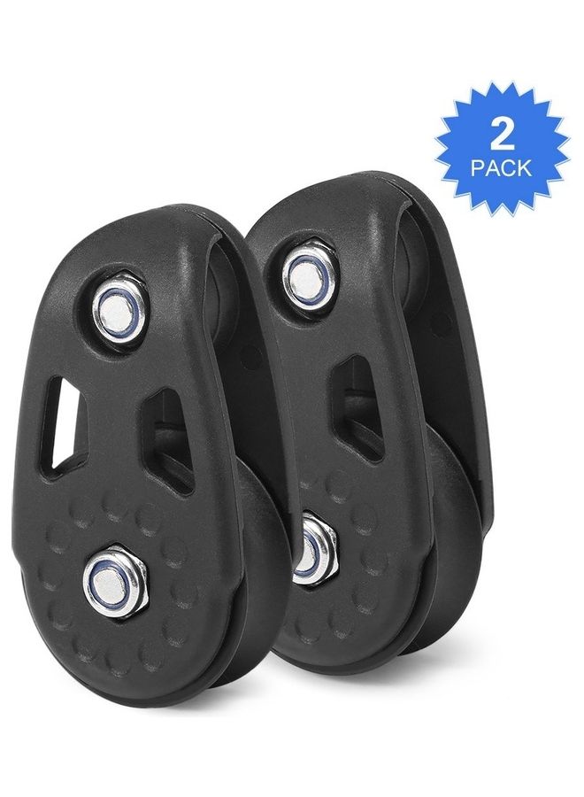 Generic - 2-Piece Kayak Slide Rail Pulley Set 7x6x2cm - Image 1