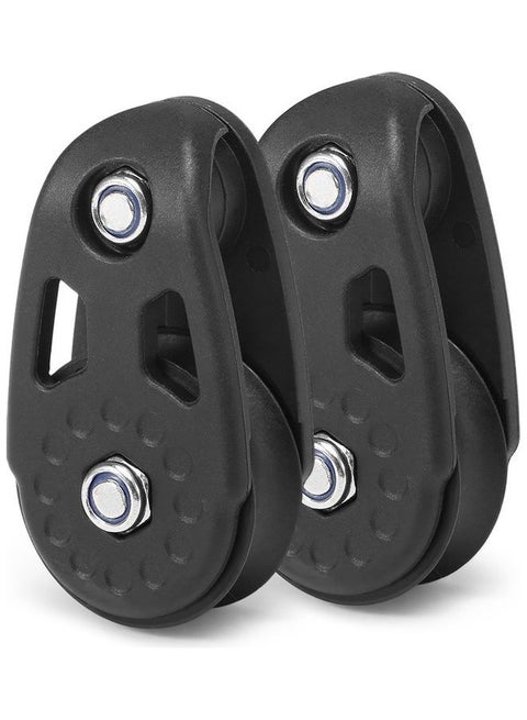 2-Piece Kayak Slide Rail Pulley Set 7x6x2cm
