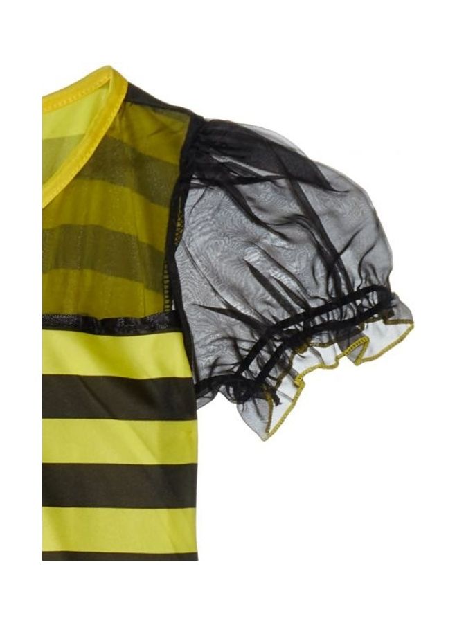 El Maayergy - 3-Piece Bee Polyester Dress Costume With Hair Tie And Belt S - Image 1