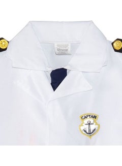 2-Piece Captain Polyester Shirt Costume With Captain Hat S - v1609840192/N43433101A_2