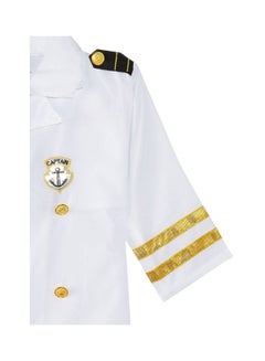 2-Piece Captain Polyester Shirt Costume With Captain Hat S - v1609840192/N43433101A_3