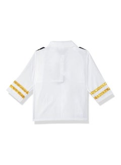 2-Piece Captain Polyester Shirt Costume With Captain Hat S - v1609840192/N43433101A_5