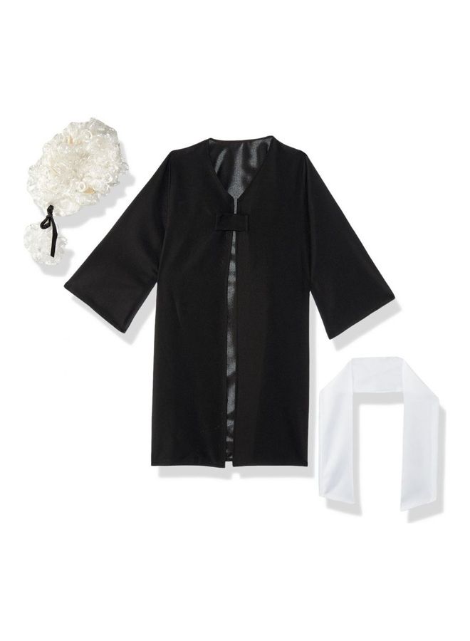 El Maayergy - 3-Piece Shakespeare Polyester Costume With Wig And Belt S - Image 1