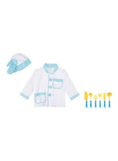 Chef Polyester Costume With Tools Set S - v1609840281/N43433125A_1