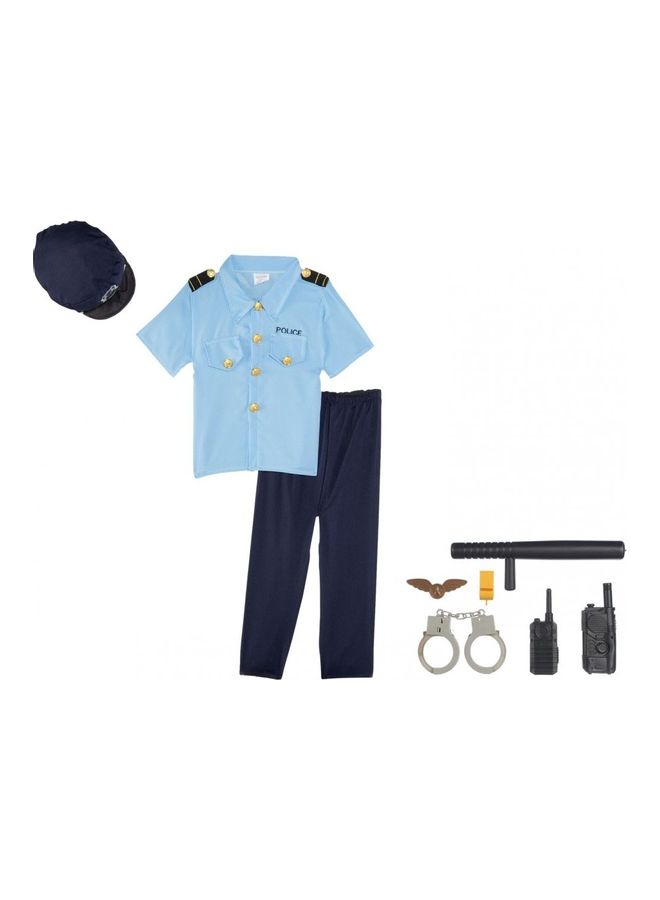 El Maayergy Police Profession Polyester Costumes With Tools Set S  - Image 1