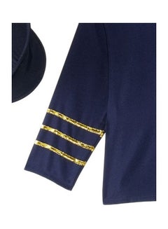 2-Piece Pilot Polyester Costume With Cap S - v1609840353/N43433082A_3