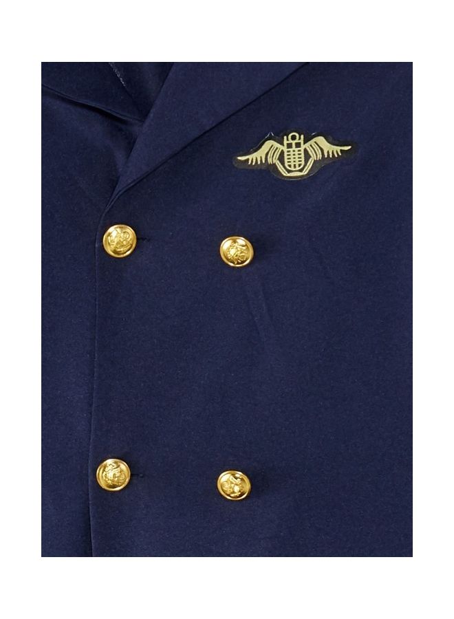 El Maayergy - 2-Piece Pilot Polyester Costume With Cap S - Image 1