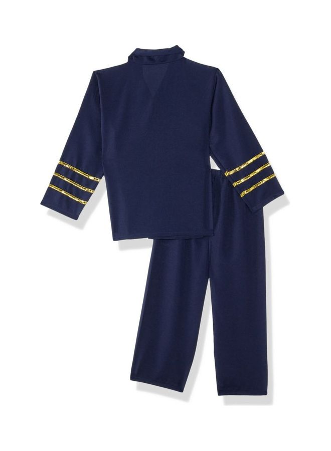 El Maayergy - 2-Piece Pilot Polyester Costume With Cap S - Image 1