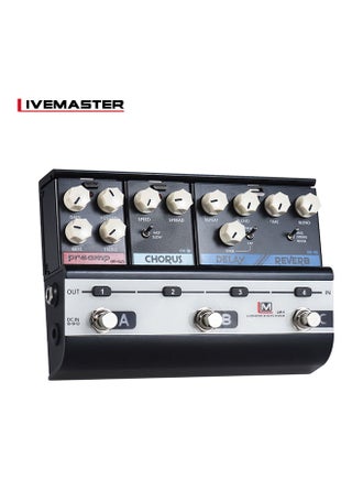 Livemaster Series Lm-4 Mainframe Unit Blues Style Set With 3 Guitar Effect Pedals - v1609843109/N43434245A_1
