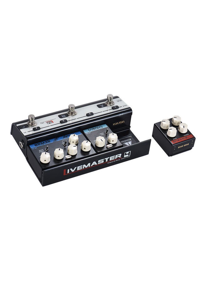 Livemaster Series Lm-4 Mainframe Unit Blues Style Set With 3 Guitar Effect Pedals