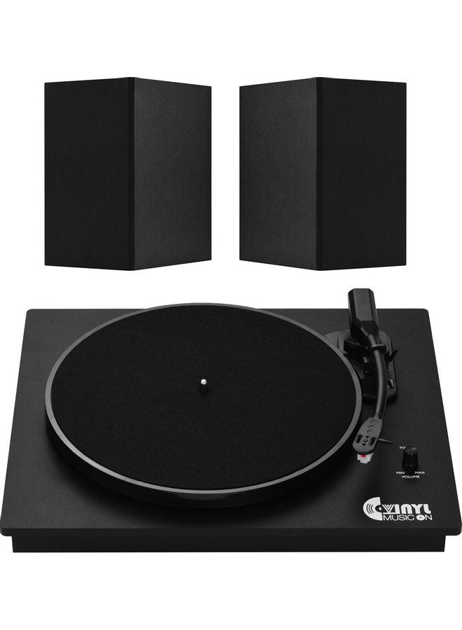 Generic - Classic Vinyl Record Player Turntable With Dual Powerful External Speakers - Image 1