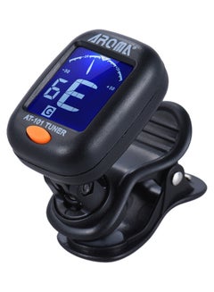 Mini Clip-On Digital Tuner With Foldable Rotating Clip