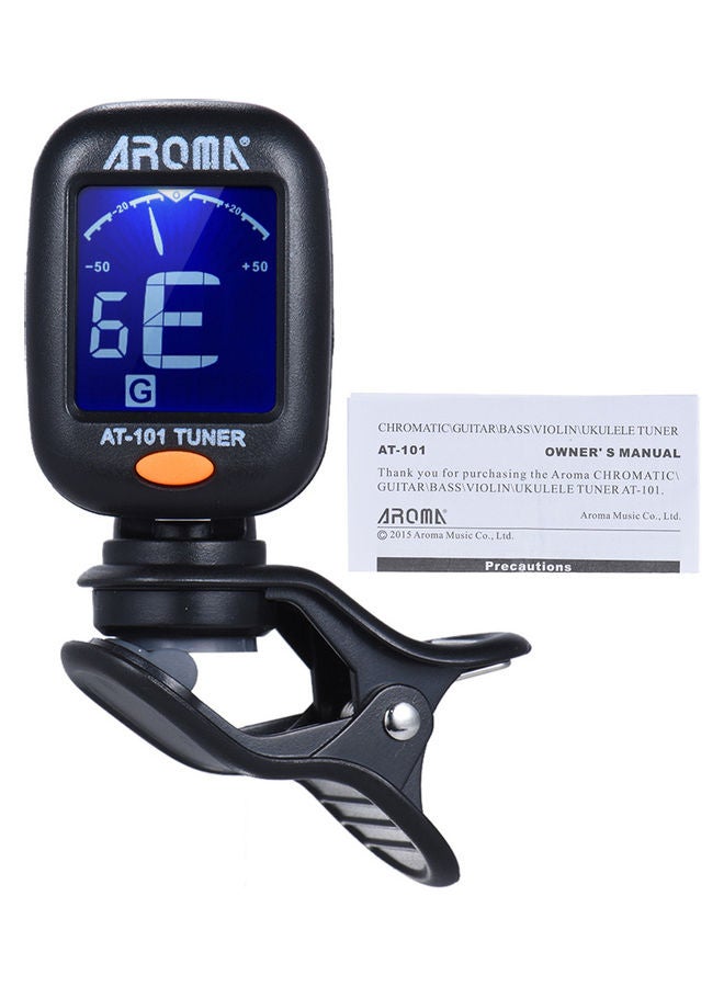 Aroma - Mini Clip-On Digital Tuner With Foldable Rotating Clip - Image 1