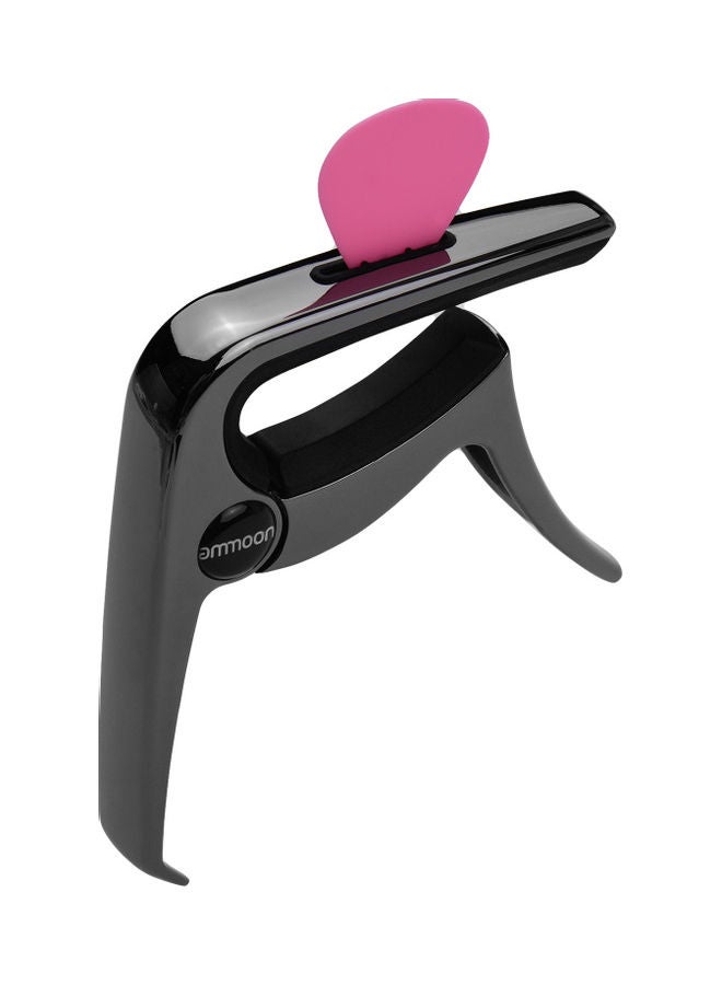 ammoon Guitar Capo With Pick Slot 3-Piece Picks - Image 2