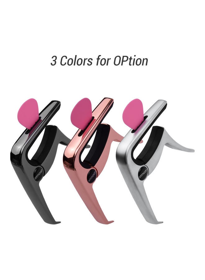 ammoon Guitar Capo With 3-Piece Picks  - Image 3