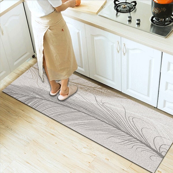 Simple Abstract Art Non-slip Supple Rectangle Rug multicolour 60*90(W*L)cmcm  - Image 5