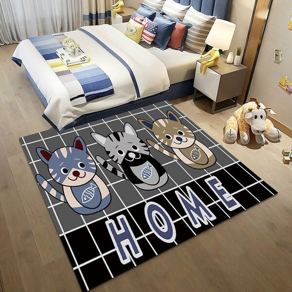 Children Room Cartoon Rug multicolour 50*80(W*L)cmcm - Image 4