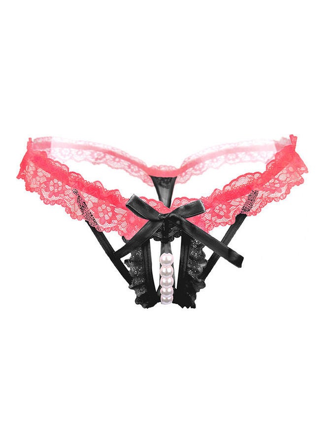Generic - Lace Detailed Brief Black - Image 1