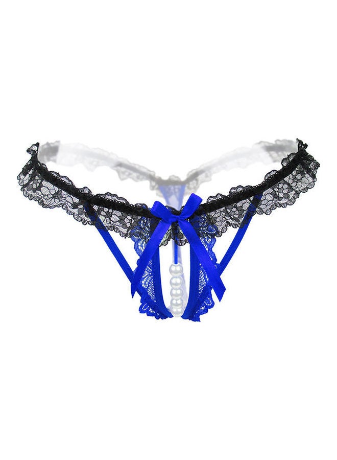 Generic - Lace Detailed Brief Black - Image 1