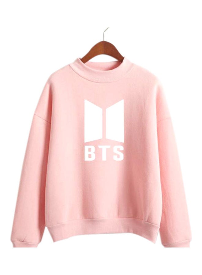 BTS Printed T-Shirt Black/White - Image 4
