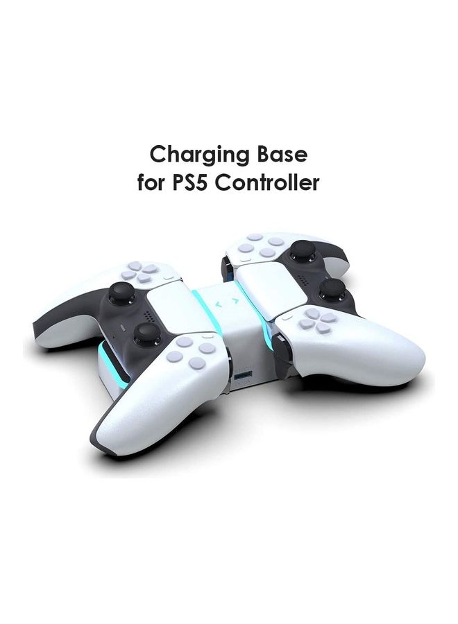 روك بو Controller Charger Dual USB Fast Charging Dock Station Stand -wired - Image 4