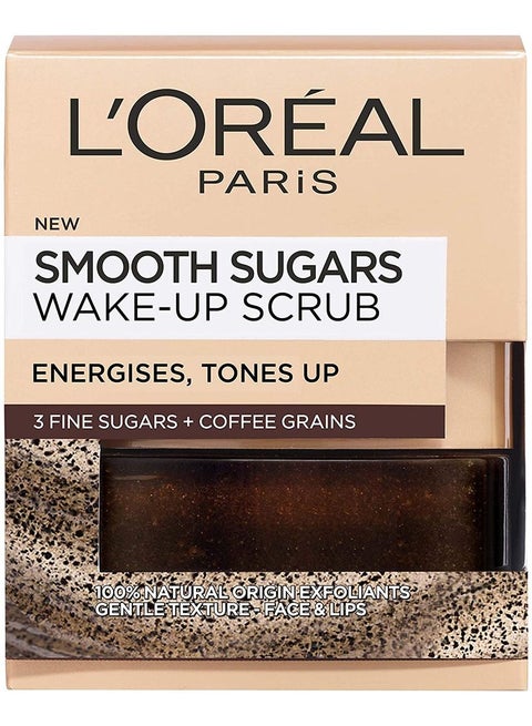 Smooth Sugar Wake-Up Coffee Face and Lip Scrub 50ml