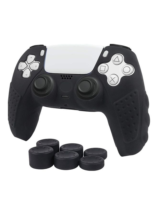 Rock Pow - PS5 Controller Anti Slip Silicone Grip Skin Case Protector - PS4/PS5 - Image 1
