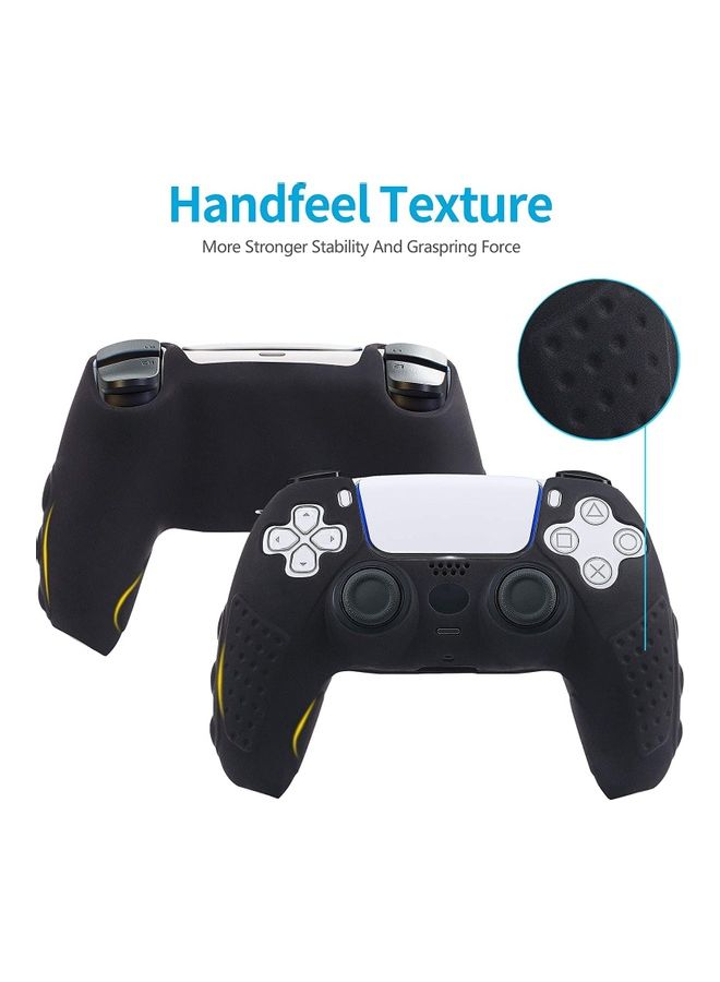 Rock Pow - PS5 Controller Anti Slip Silicone Grip Skin Case Protector - PS4/PS5 - Image 1
