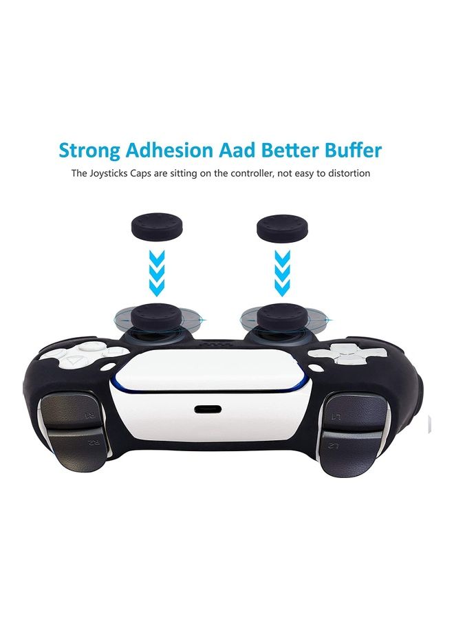 Rock Pow - PS5 Controller Anti Slip Silicone Grip Skin Case Protector - PS4/PS5 - Image 1