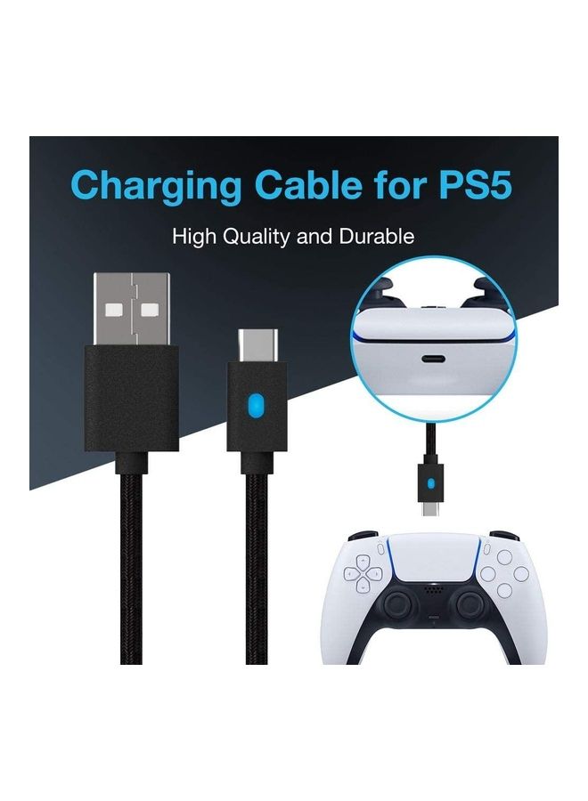 Rock Pow - 3M Type -C Charger Cable for PS5 Controller wireless - Image 1